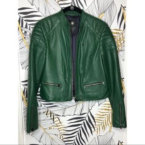 Leather G STAR RAW jacket!